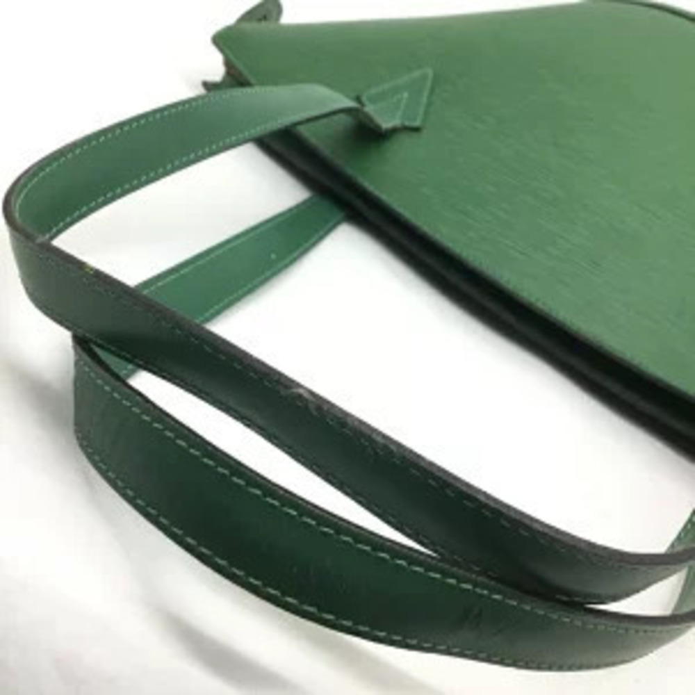 LOUIS VUITTON Saint Jacques Epi Shoulder Bag Green